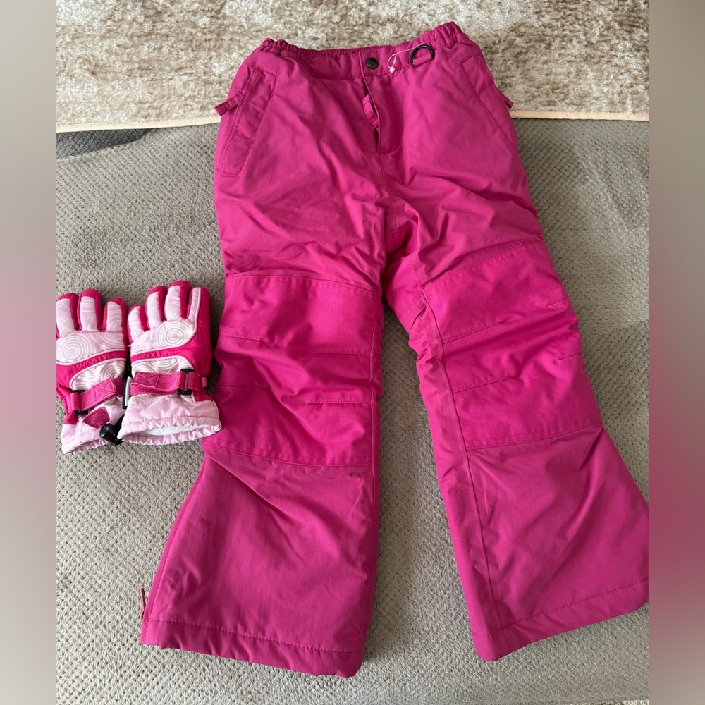 Girls snow pants size 4t